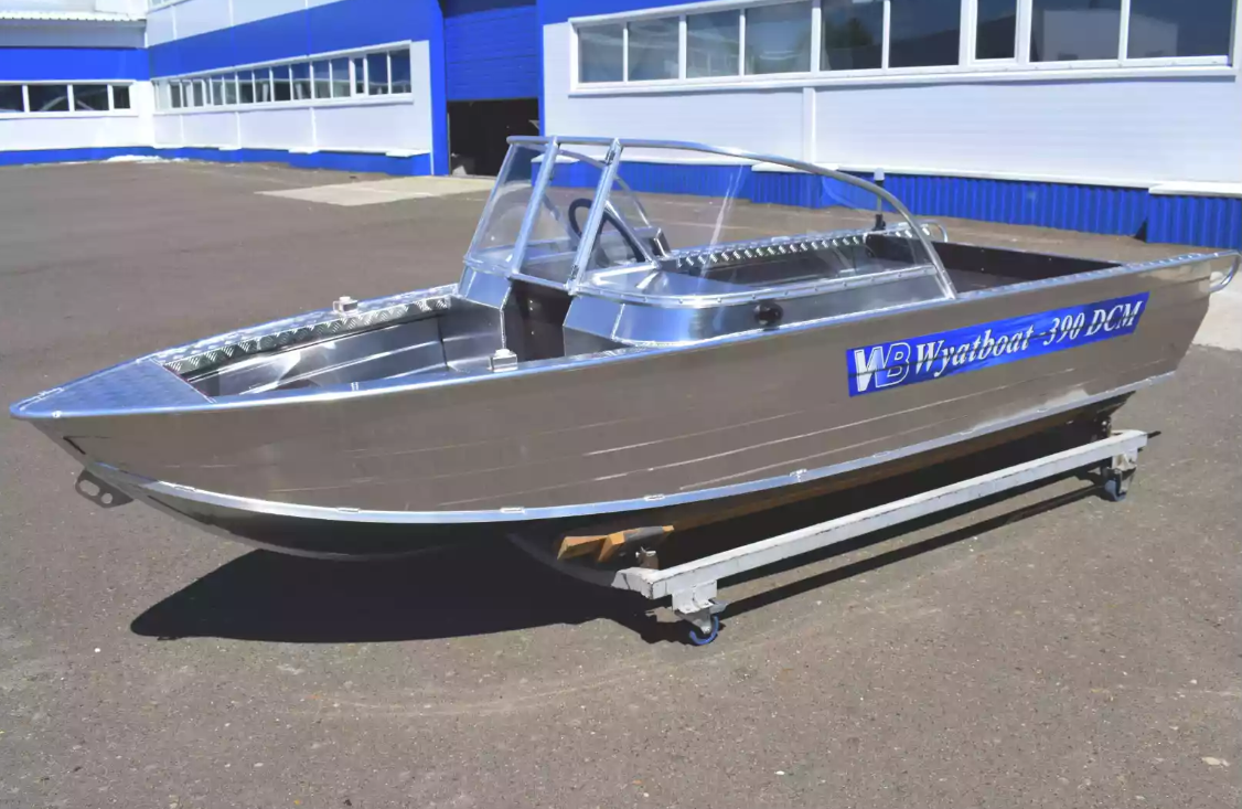 Алюминиевая лодка Wyatboat-390 DCM в Щёлкове