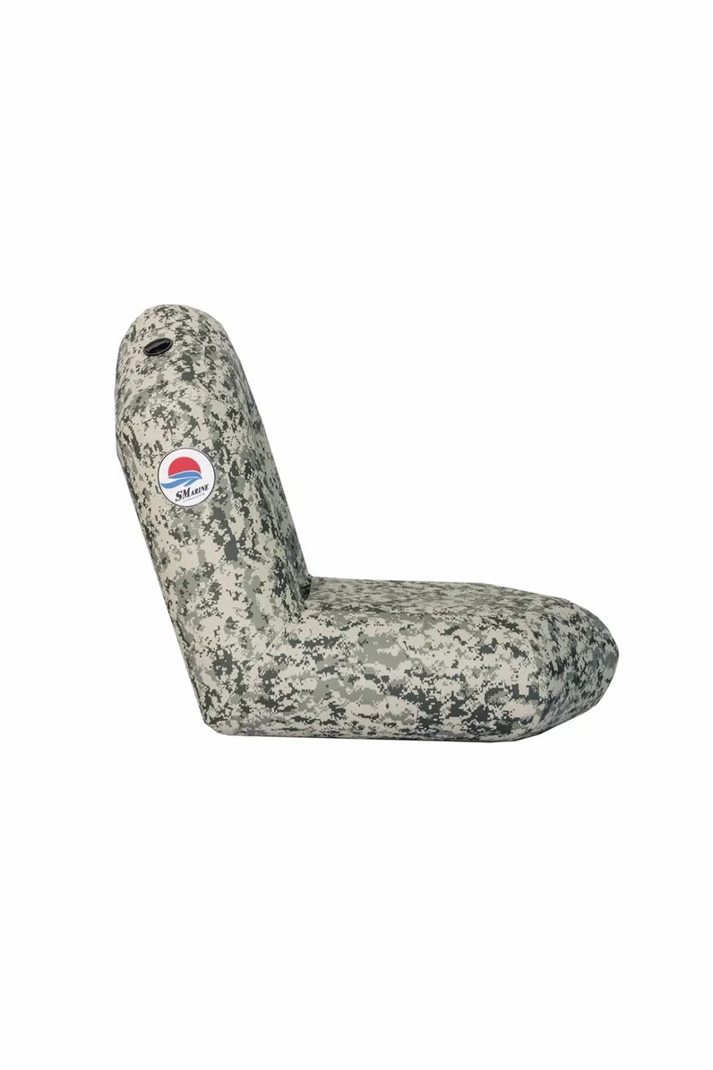 КРЕСЛО НАДУВНОЕ SMARINE, 85Х75 СМ, ПВХ, ЗЕЛЕНЫЙ ПИКСЕЛЬ в Щёлкове