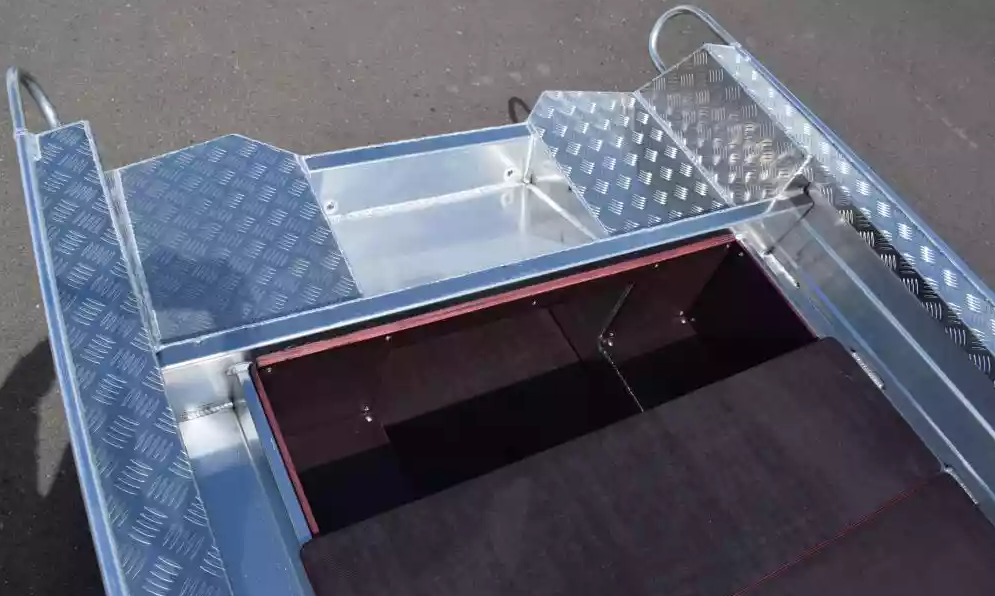 Алюминиевая лодка Wyatboat-390Р Fish в Щёлкове