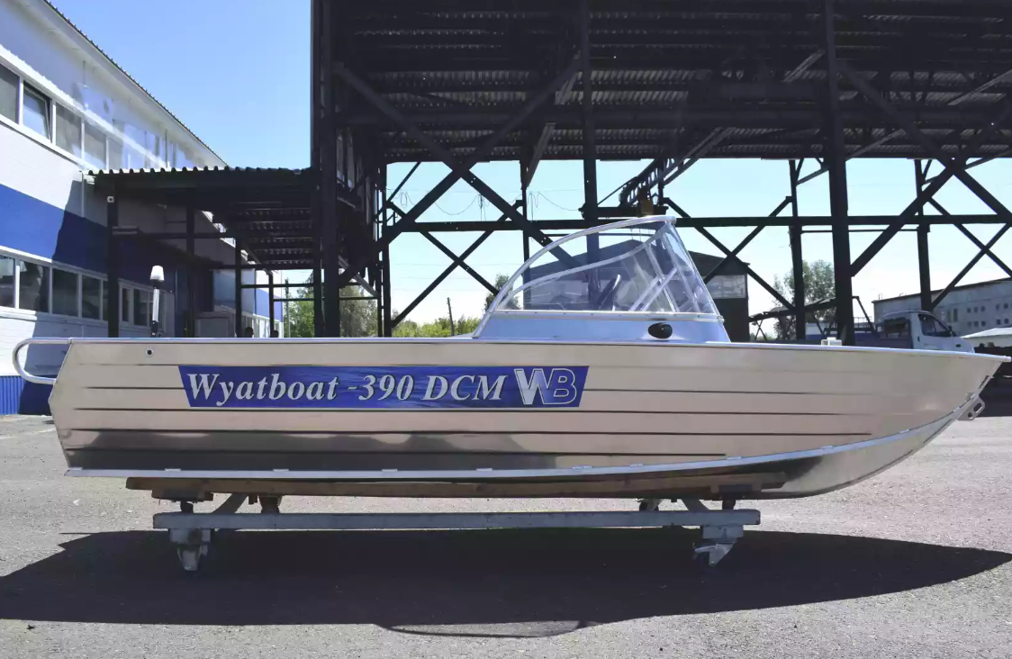 Алюминиевая лодка Wyatboat-390 DCM в Щёлкове
