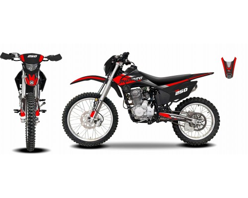 Мотоцикл JHLMOTO JHL MX250 CB250D-G (ZS165FML) в Щёлкове