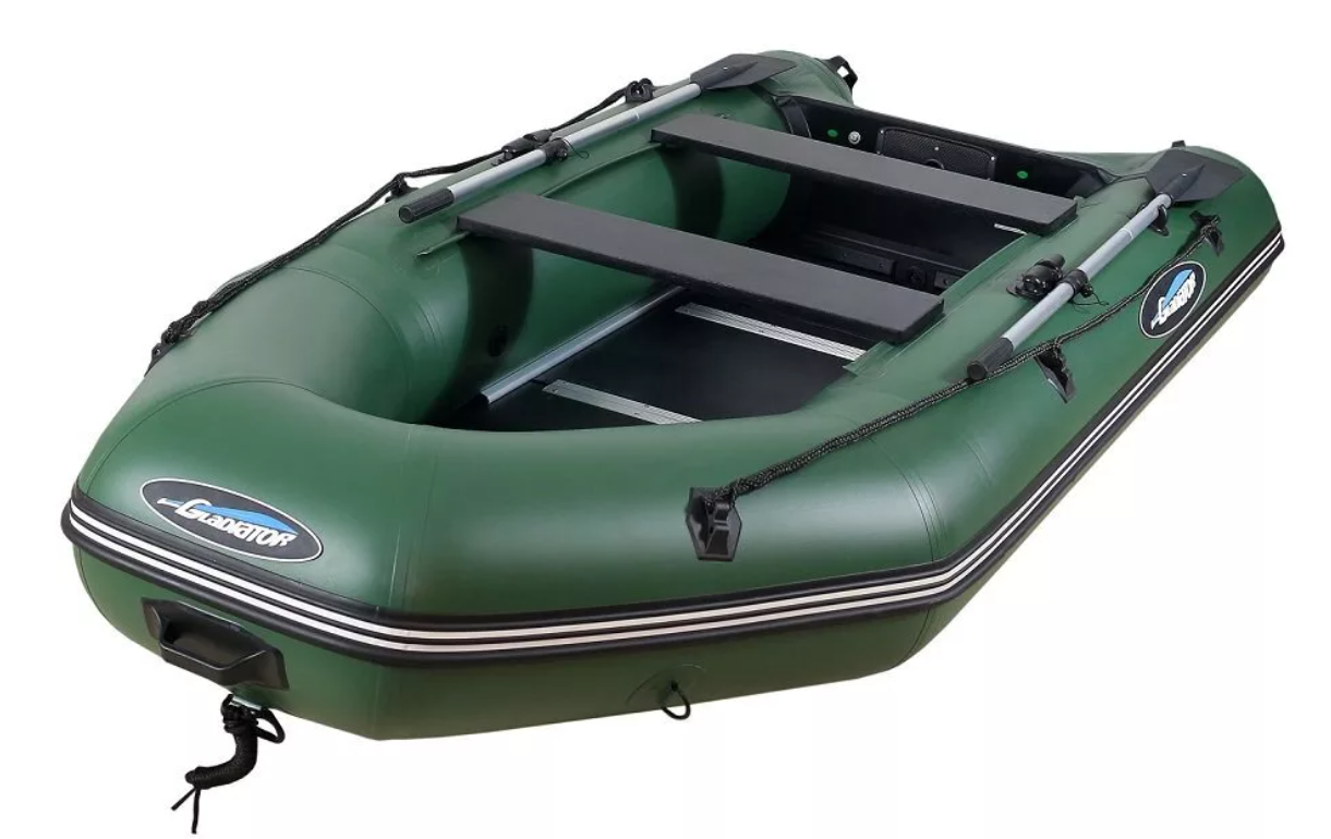 МОТОРНО-ГРЕБНАЯ ЛОДКА ПВХ GLADIATOR A 320 ТК С ФАНЕРНЫМ ПОЛОМ в Щёлкове