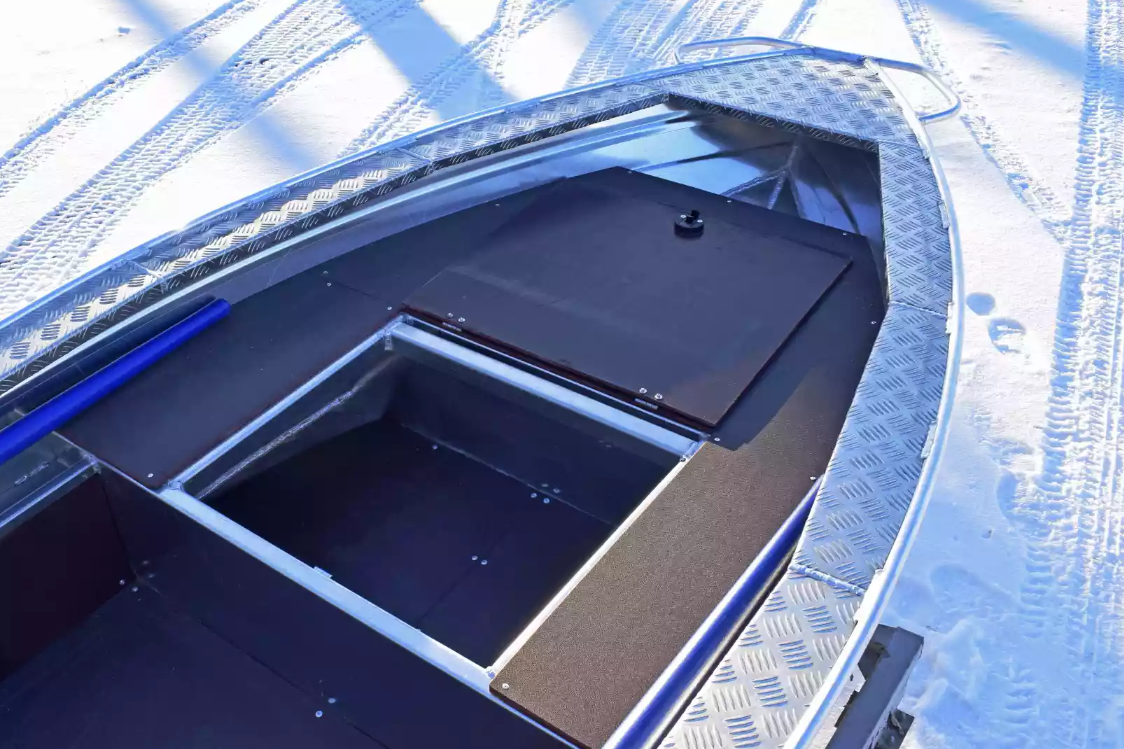 Алюминиевая лодка Wyatboat-370 Р FISH в Щёлкове