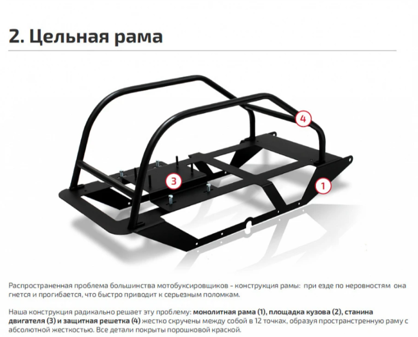 Мотобуксировщик НОРКА 380 MINI 9 л.с. в Щёлкове