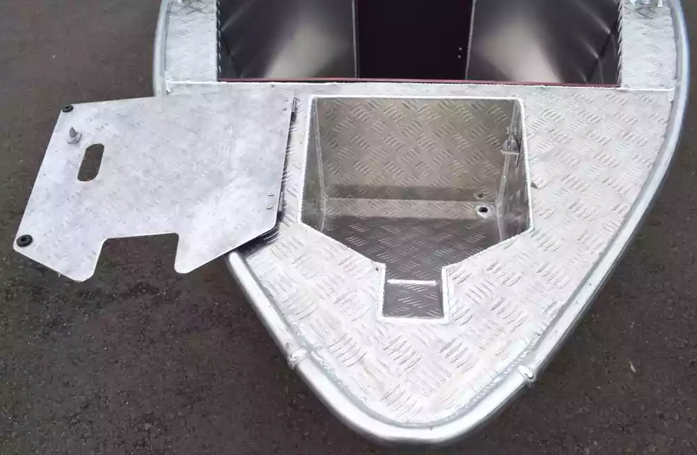Алюминиевая лодка Wyatboat-390 DCM Увеличенный борт в Щёлкове