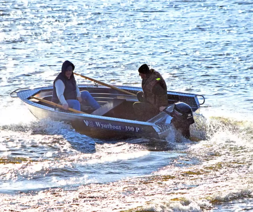 Алюминиевая лодка Wyatboat-390 P в Щёлкове