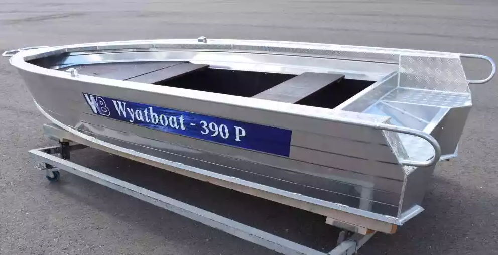 Алюминиевая лодка Wyatboat-390Р Fish в Щёлкове