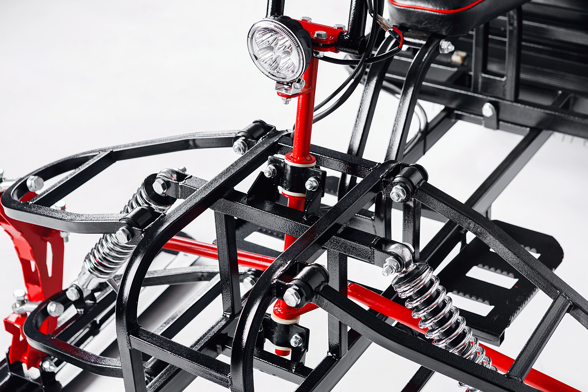 Лыжный модуль IKUDZO с подогревом ручек металлические лыжи в Щёлкове