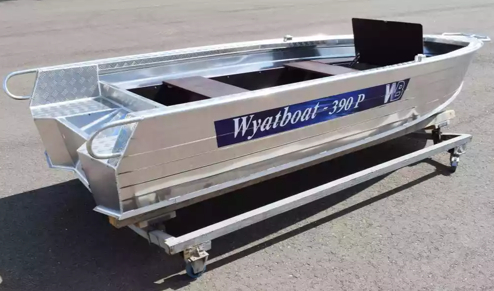 Алюминиевая лодка Wyatboat-390Р Fish в Щёлкове