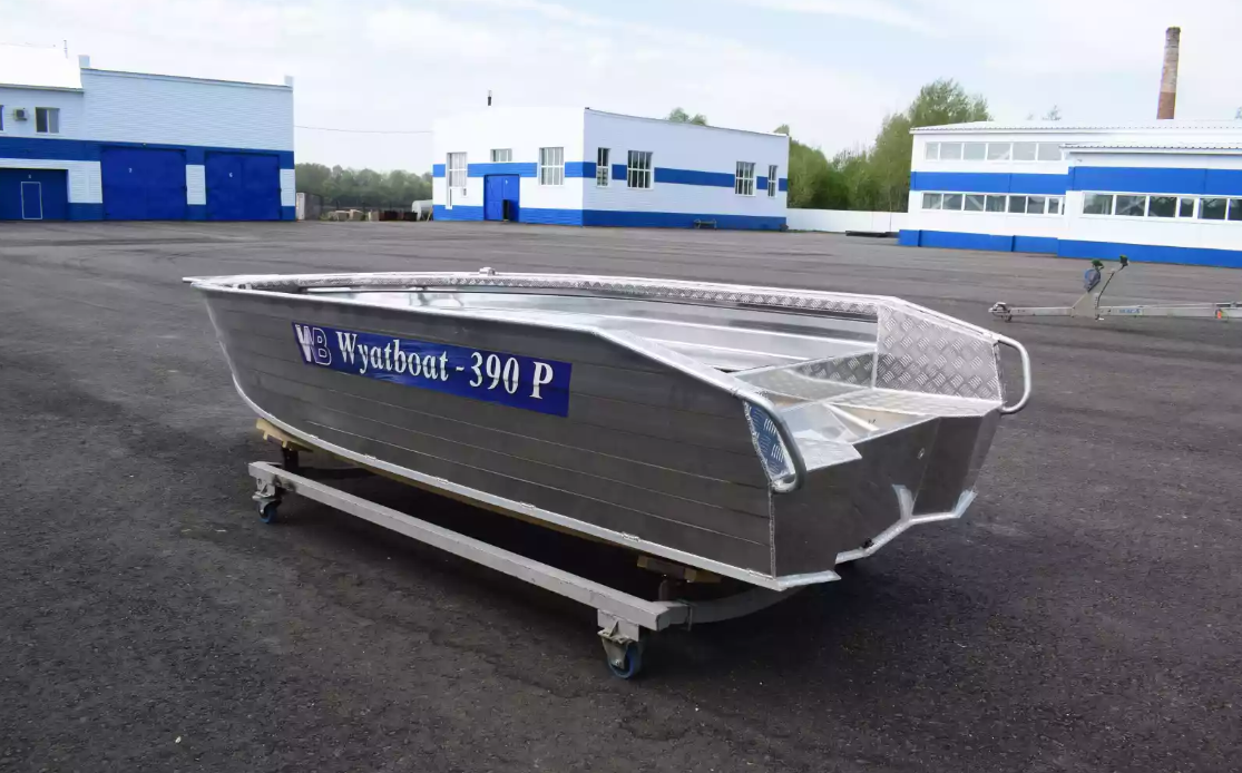 Алюминиевая лодка Wyatboat-390Р Увеличенный борт в Щёлкове