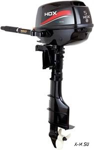 Лодочный мотор 4-х тактный HDX F 5 BMS в Щёлкове
