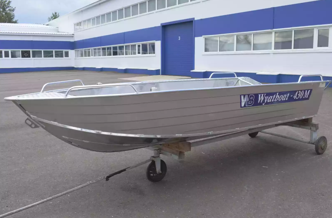 Алюминиевая лодка  Wyatboat-430М в Щёлкове