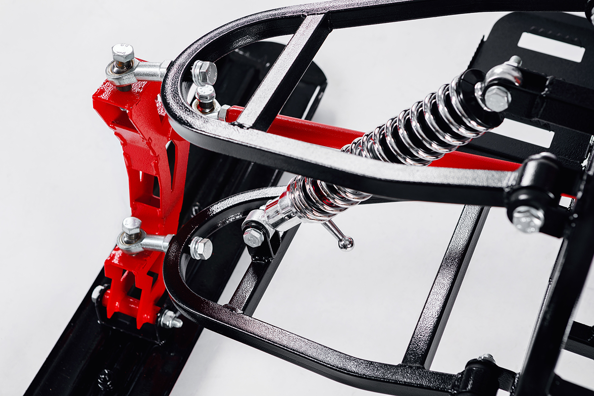 Лыжный модуль IKUDZO с подогревом ручек металлические лыжи в Щёлкове