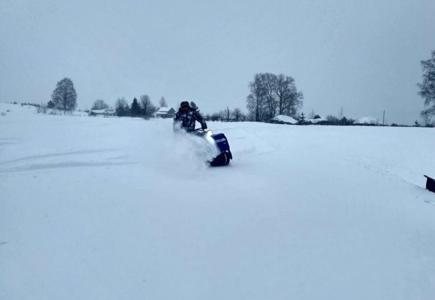 Мотобуксировщик Альбатрос-XLV 9 мини, тележки, 1250 мм в Щёлкове