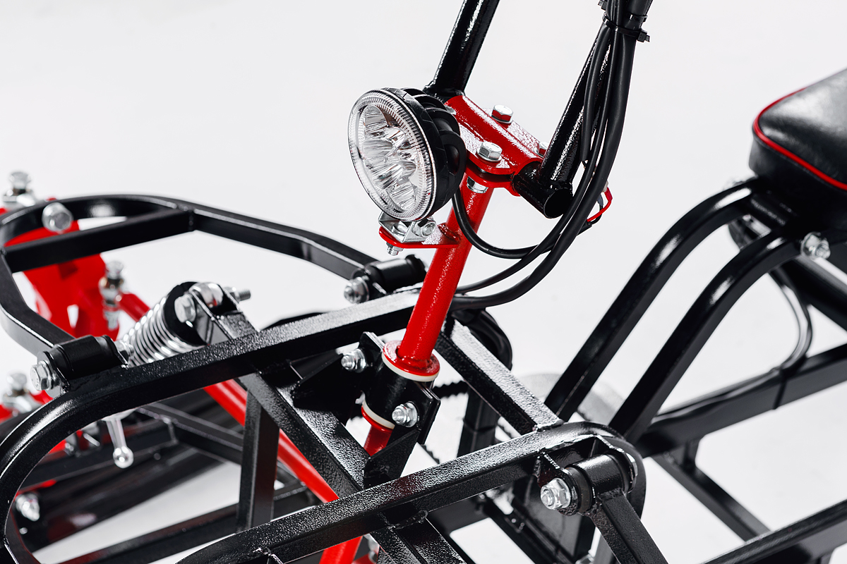 Лыжный модуль IKUDZO с подогревом ручек металлические лыжи в Щёлкове