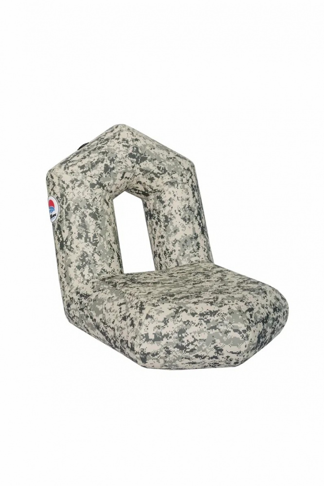 КРЕСЛО НАДУВНОЕ SMARINE, 85Х75 СМ, ПВХ, ЗЕЛЕНЫЙ ПИКСЕЛЬ в Щёлкове