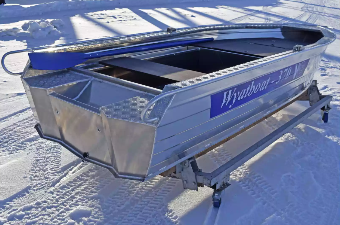 Алюминиевая лодка Wyatboat-370 Р FISH в Щёлкове