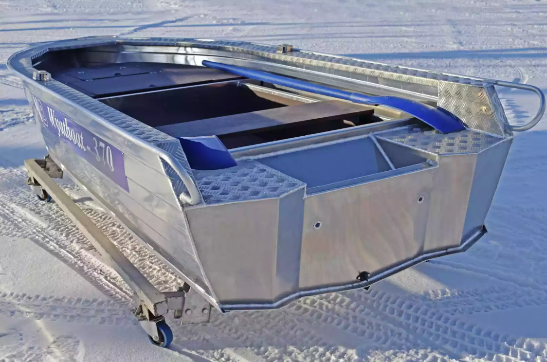 Алюминиевая лодка Wyatboat-370 Р FISH в Щёлкове