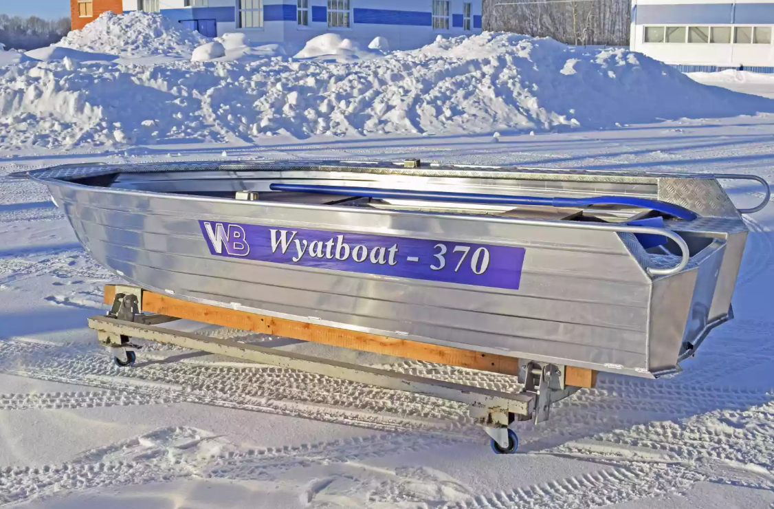 Алюминиевая лодка Wyatboat-370 Р FISH в Щёлкове