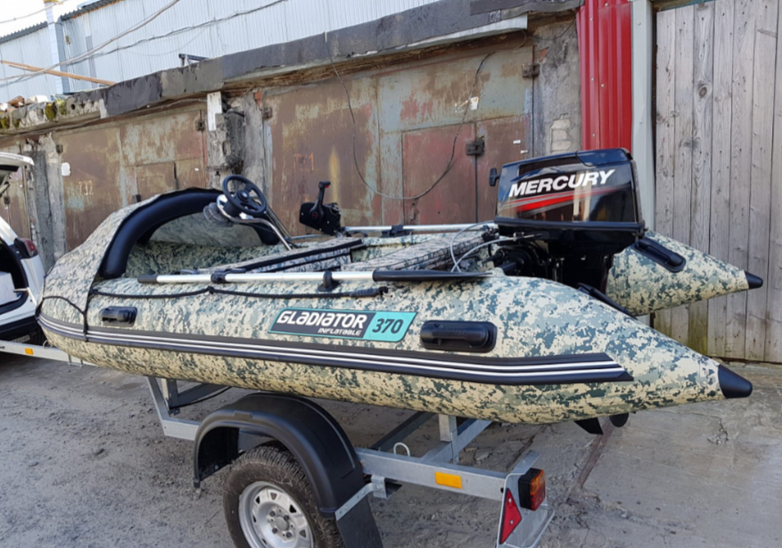 НАДУВНАЯ ЛОДКА GLADIATOR C370AL в Щёлкове