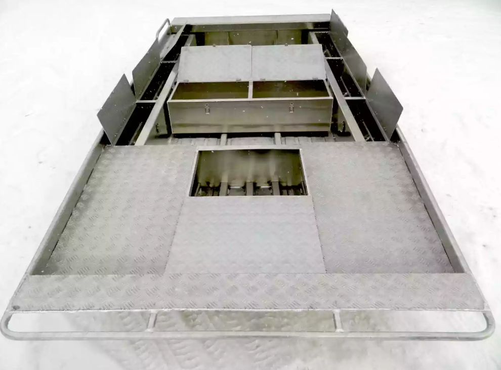 Алюминиевая лодка Wyatboat-390 Jonboat в Щёлкове