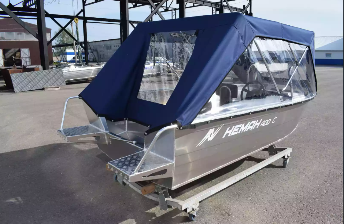 Алюминиевая лодка Неман-400 С в Щёлкове