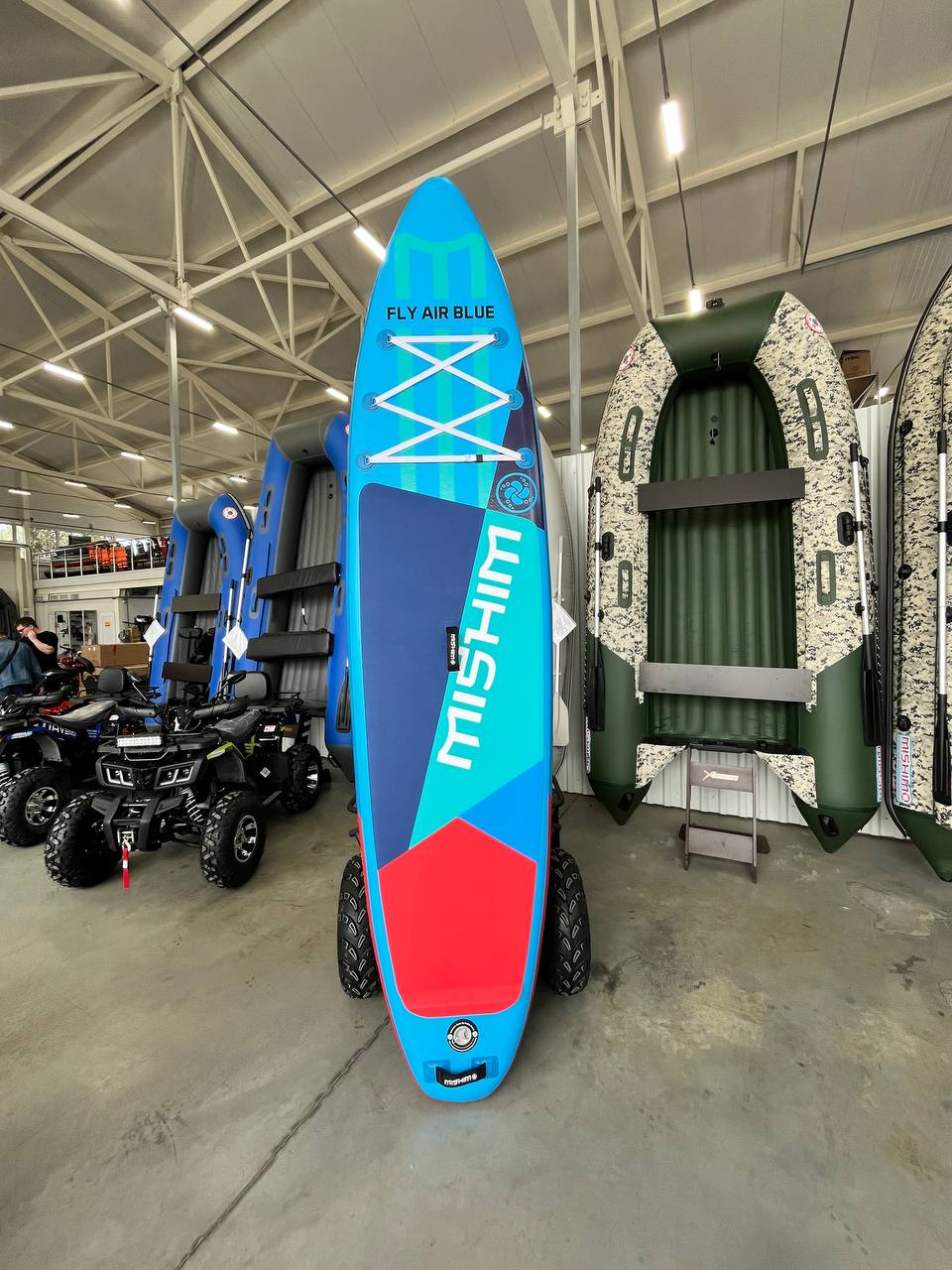 SUP (САП) Доска MISHIMO FLY AIR BLUE 10,8’ (330см) в Щёлкове