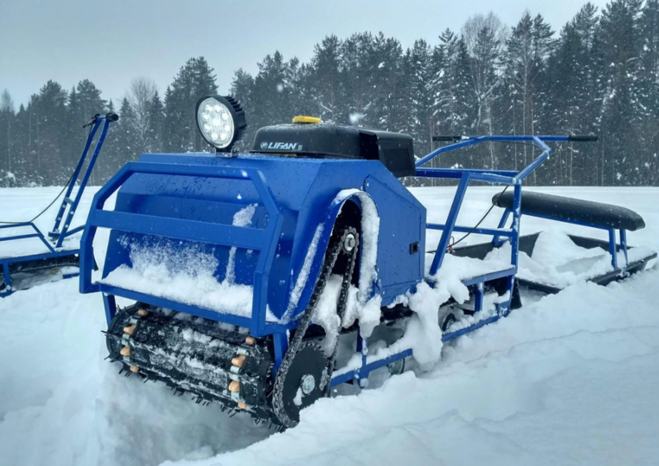 Мотобуксировщик Альбатрос-XLV 9 мини, тележки, 1250 мм в Щёлкове