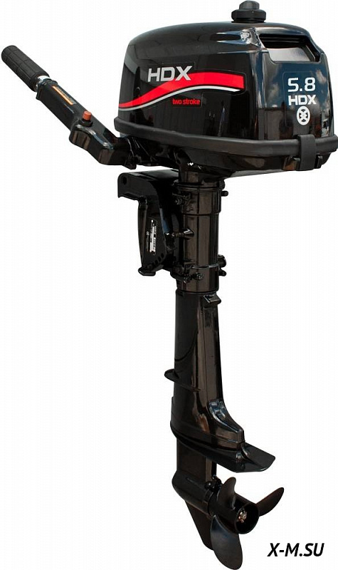 Лодочный мотор 2-х тактный HDX R series T 5,8 BMS в Щёлкове