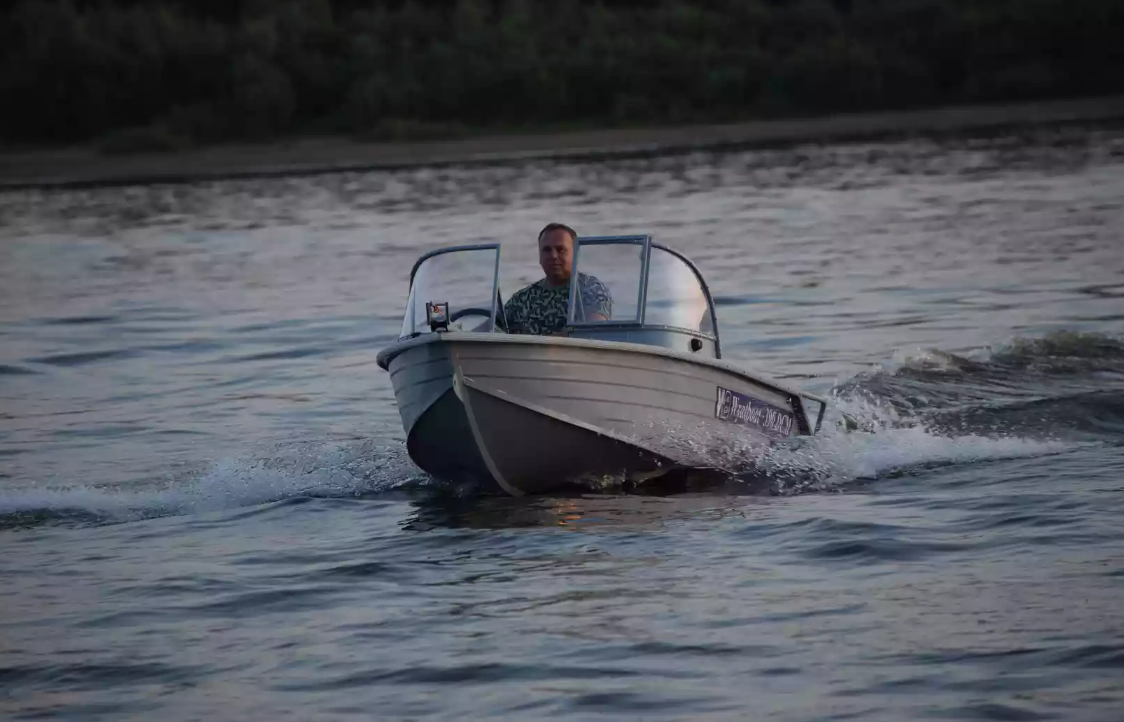 Алюминиевая лодка Wyatboat-390 DCM в Щёлкове