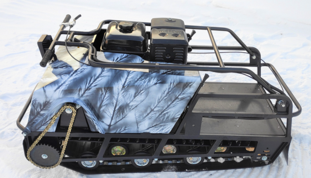 Мотобуксировщик Irondog (Железная собака) M600 15 Камуфляж Охотник в Щёлкове