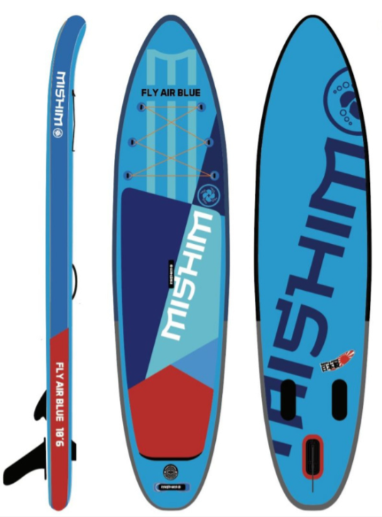 SUP (САП) Доска MISHIMO FLY AIR BLUE 10,8’ (330см) в Щёлкове