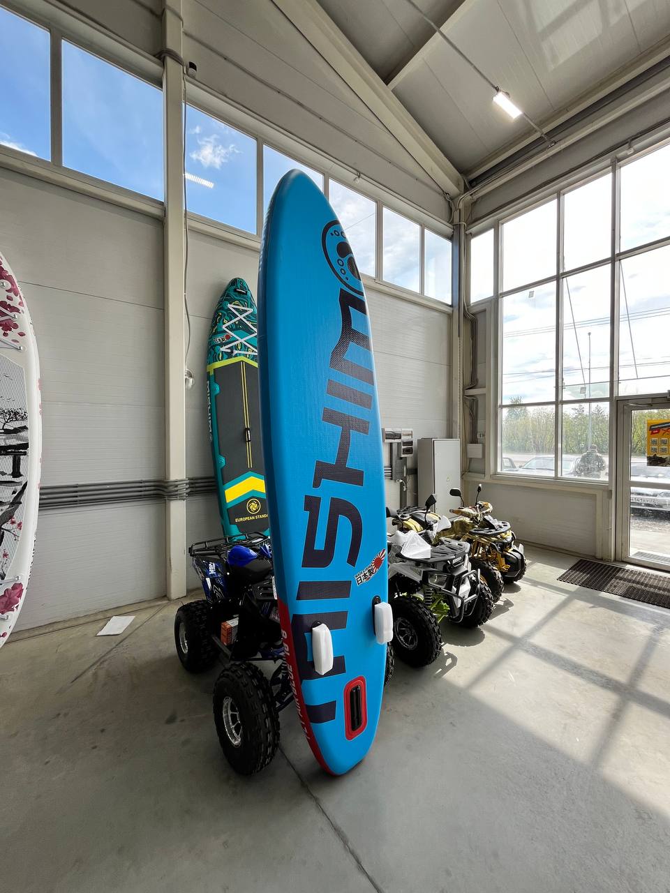 SUP (САП) Доска MISHIMO FLY AIR BLUE 10,8’ (330см) в Щёлкове