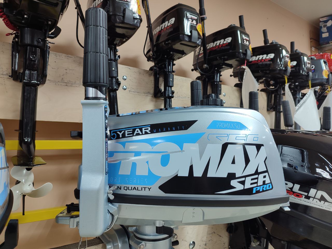 Лодочный мотор PROMAX SP5FHS (внешний бак 12 л) в Щёлкове