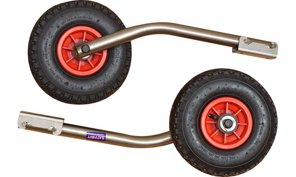 Транцевые колеса модульные удлиненные из нержавеющей стали в Щёлкове