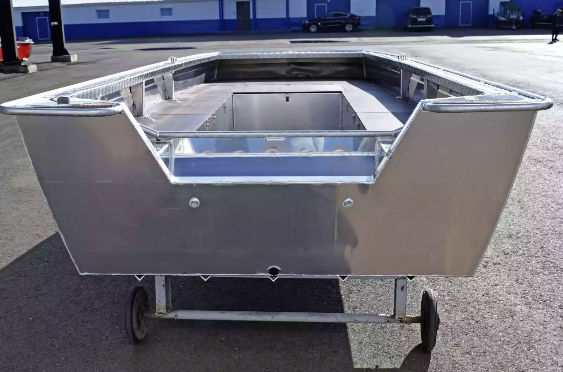 Алюминиевая лодка Wyatboat-490 Jonboat в Щёлкове