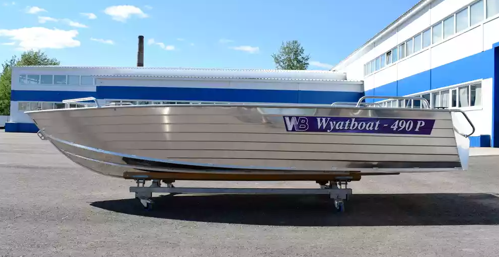 Алюминиевая лодка Wyatboat-490 P в Щёлкове