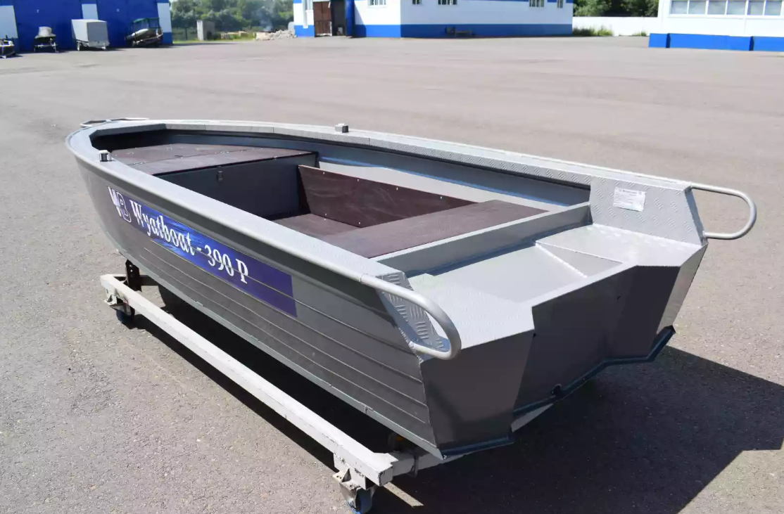 Алюминиевая лодка Wyatboat-390Р Fish в Щёлкове