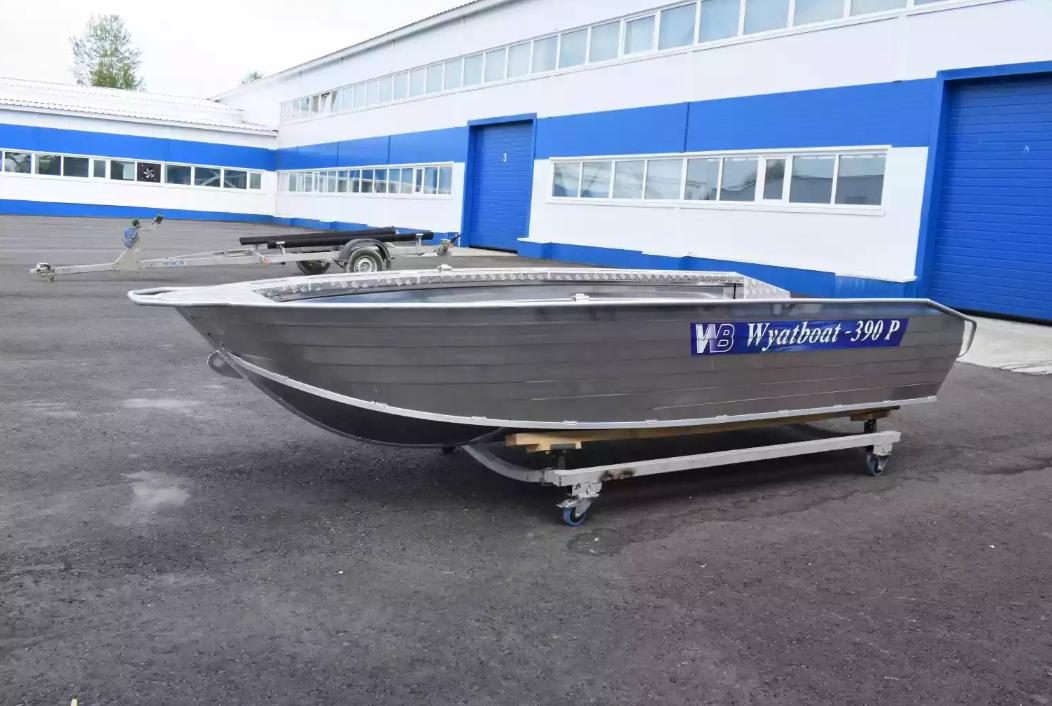 Алюминиевая лодка Wyatboat-390Р Увеличенный борт в Щёлкове