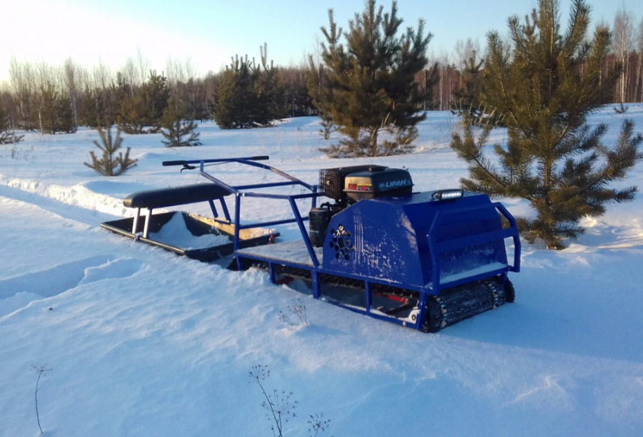 Мотобуксировщик Альбатрос-XLV 9 мини, тележки, 1250 мм в Щёлкове