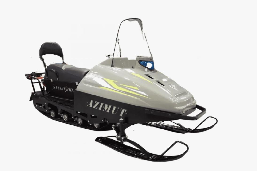 Миниснегоход Бурлак Азимут 24 л.с. , эл.запуск, реверс, тормоз гидравл, капот серый в Щёлкове