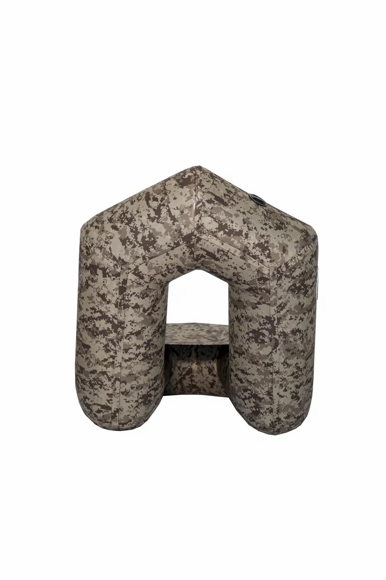 КРЕСЛО НАДУВНОЕ SMARINE, 85Х75 СМ, ПВХ, КОРИЧНЕВЫЙ ПИКСЕЛЬ в Щёлкове