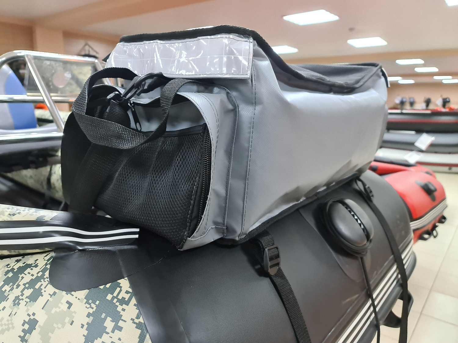 СУМКА ЛЮКС НА БАЛЛОН ДЛЯ ЛОДОК ПВХ 50Х25Х25 СМ в Щёлкове