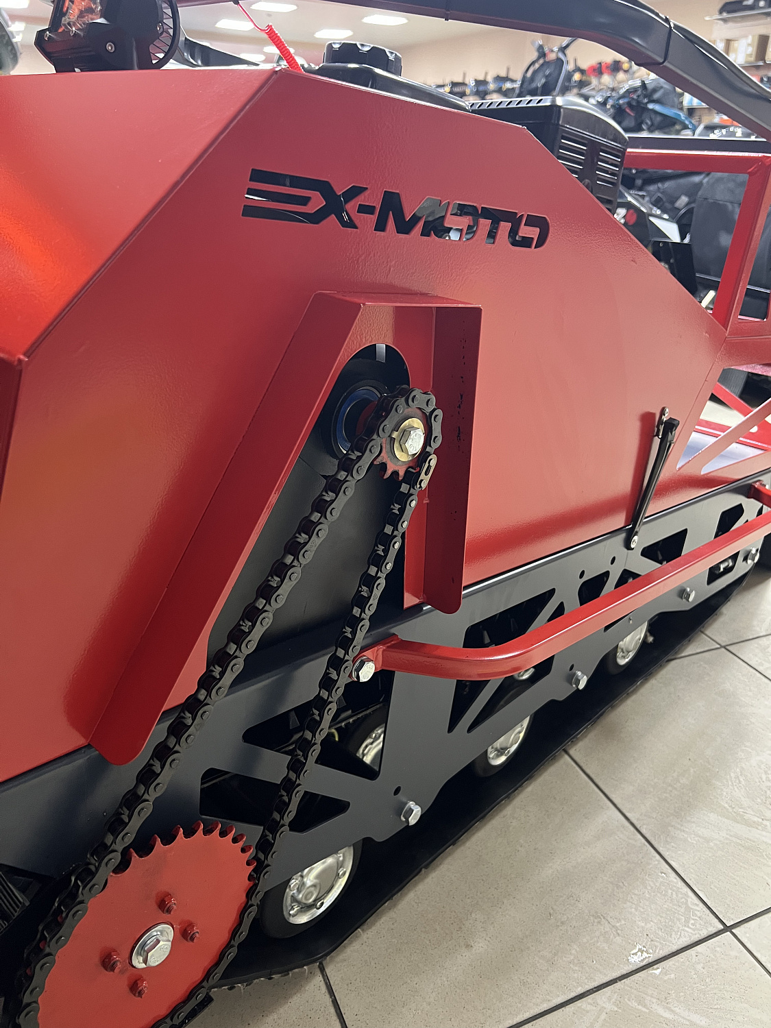 Мотобуксировщик EX-MOTO SNOWDOG S500 15л.с в Щёлкове