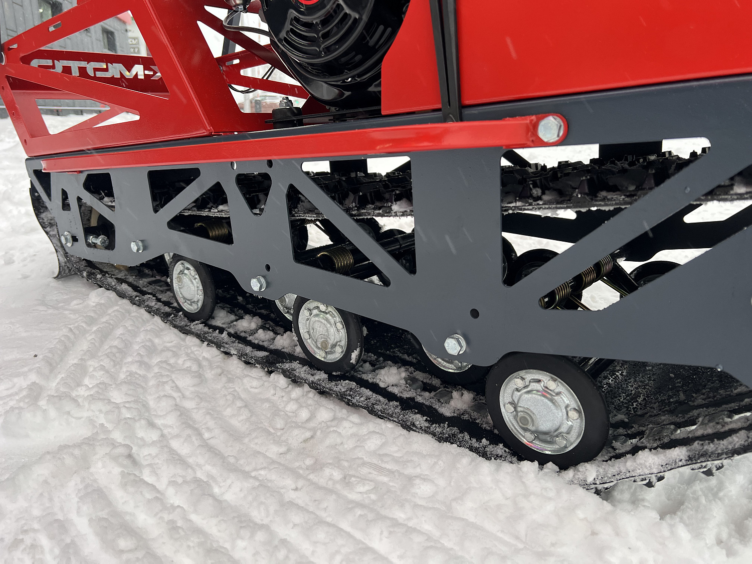 Мотобуксировщик EX-MOTO SNOWDOG S500 15л.с в Щёлкове