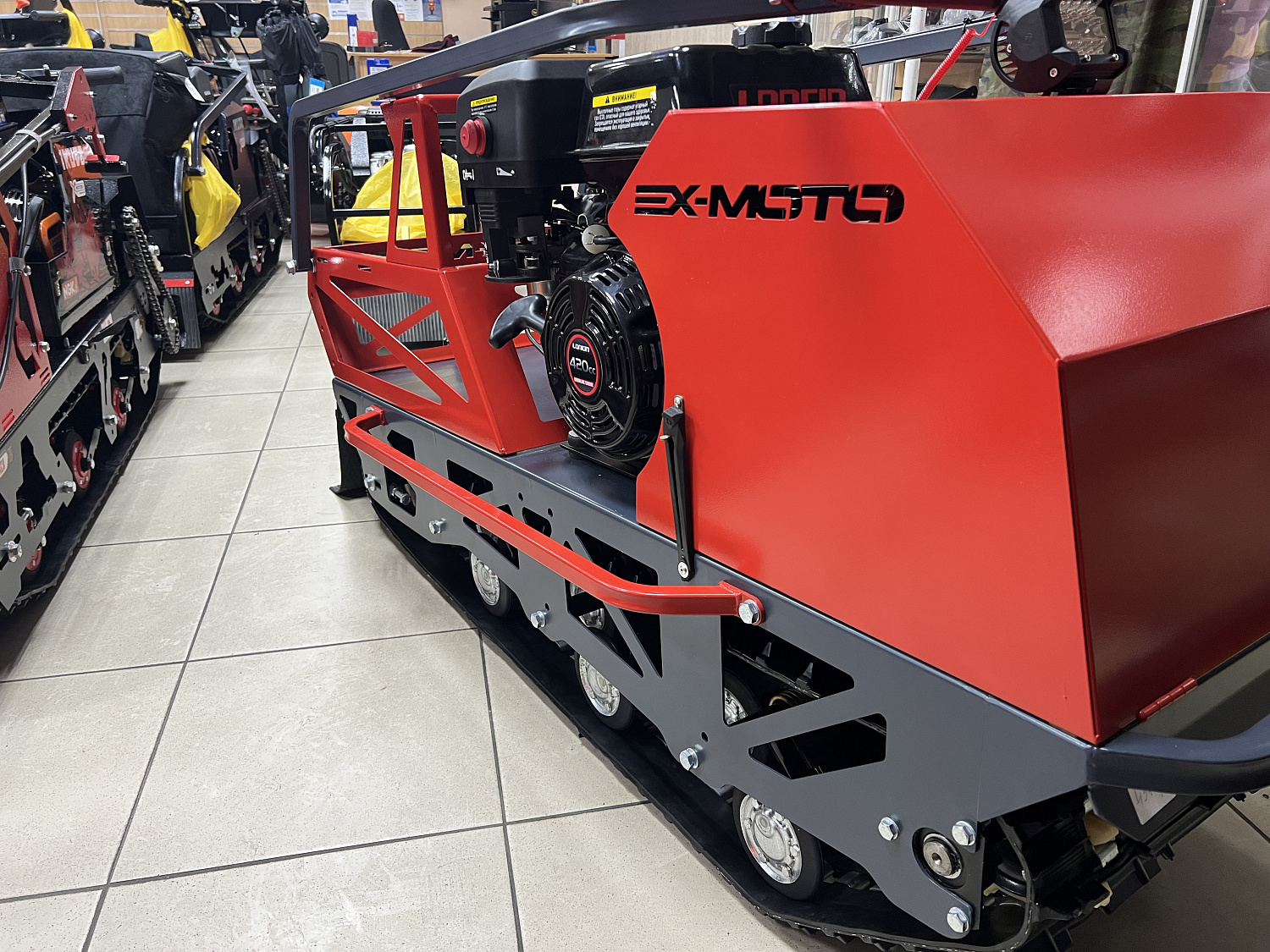 Мотобуксировщик EX-MOTO SNOWDOG S500 15л.с в Щёлкове