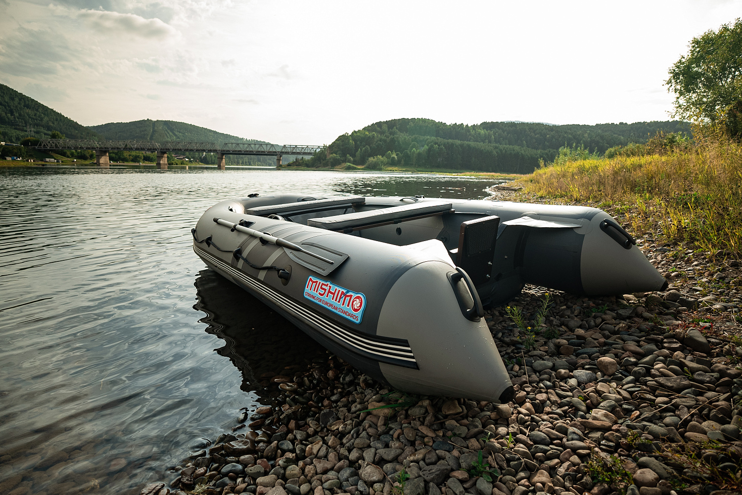 Лодка MISHIMO RIVER JET 390 под водомет в Щёлкове