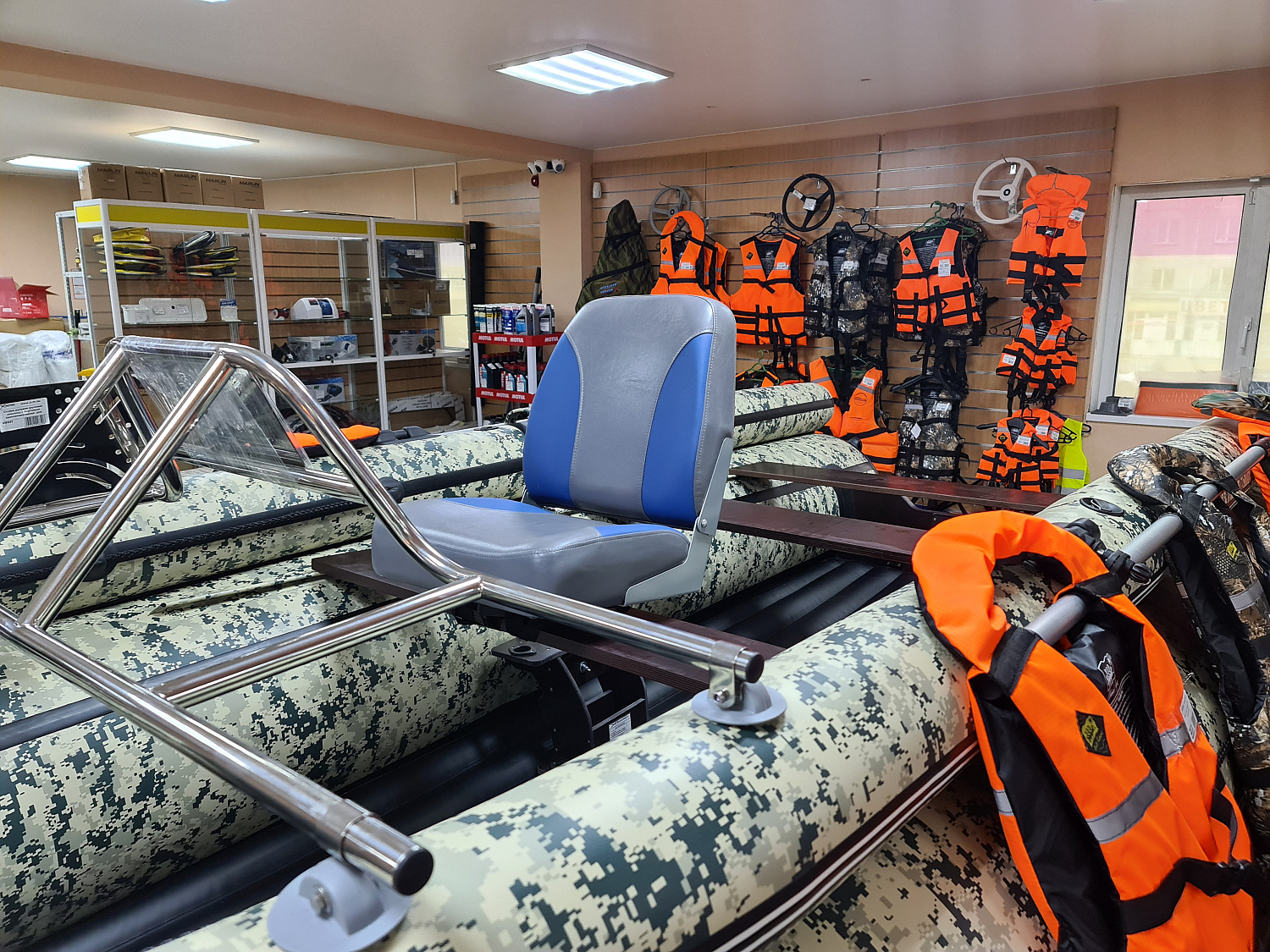 КРЕСЛО МЯГКОЕ РАСКЛАДНОЕ С ПОВОРОТНЫМ МЕХАНИЗМОМ ДЛЯ ЛОДОК в Щёлкове