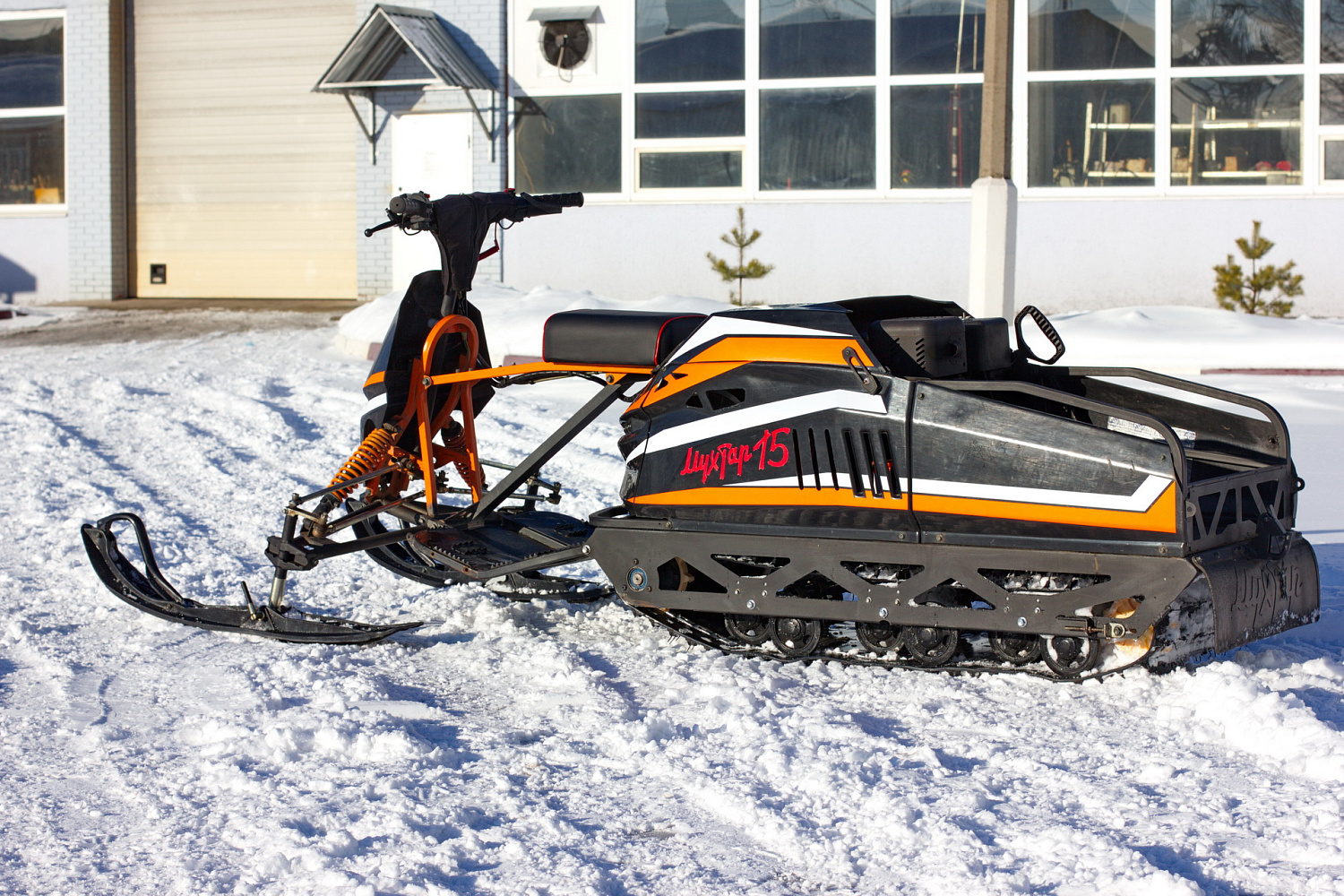 Мотобуксировщик IRBIS Мухтар 15 с лыжным модулем в комплекте в Щёлкове