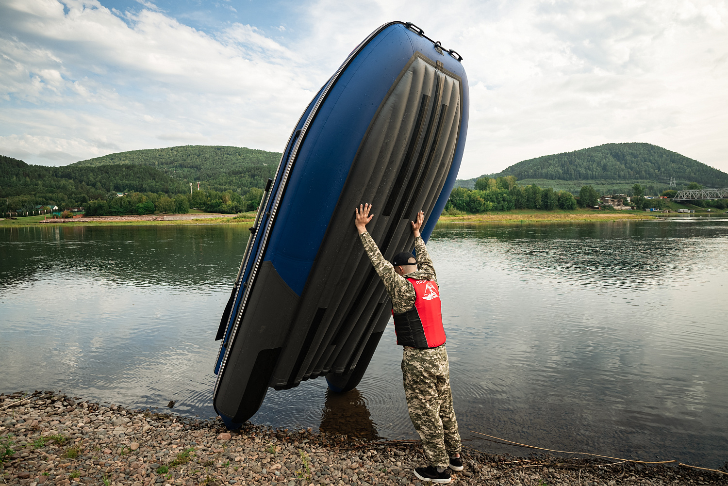 Лодка MISHIMO RIVER FJET PRO 430  под водомет в Щёлкове